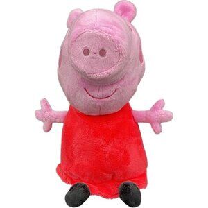 Kohls Cares Peppa Pig Plush Pink & Red Stuffed Toy 12 Inches Tall Soft Cuddly